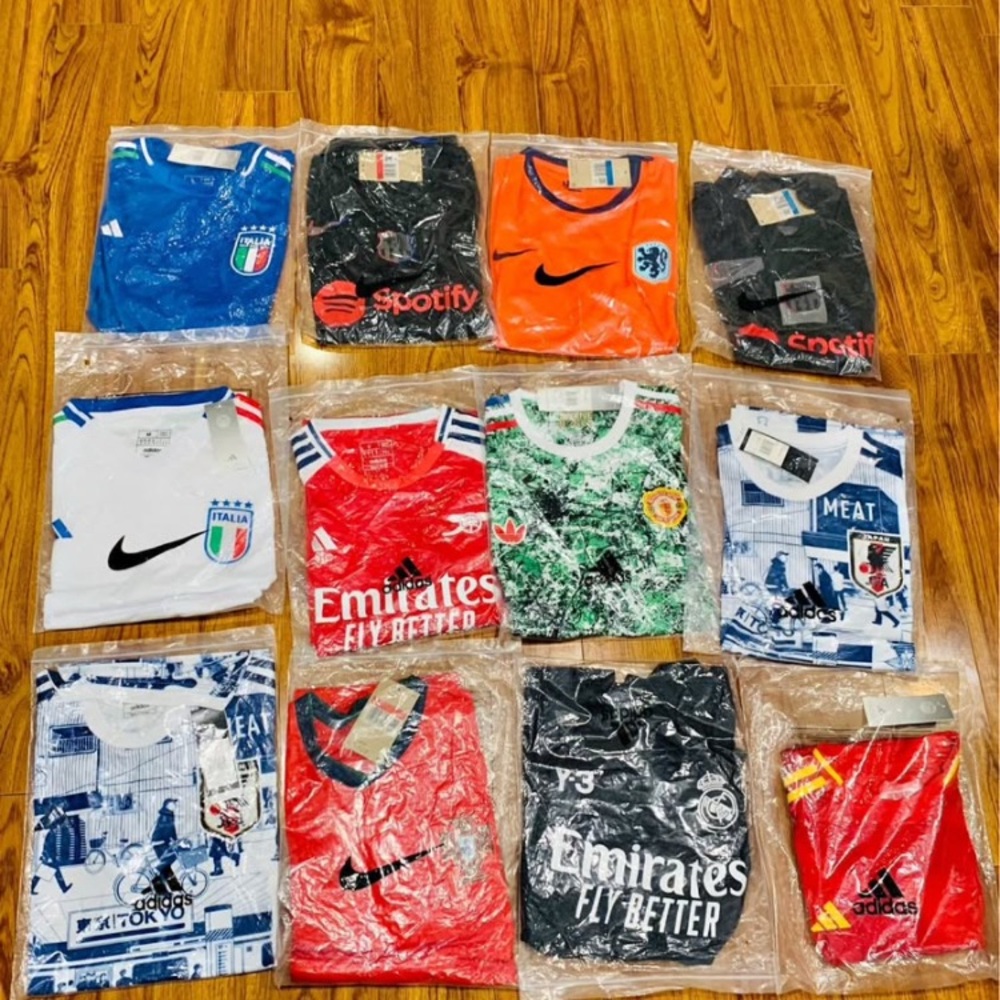 adidas Kids Jerseys - Red, Blue, Green, Black Collection